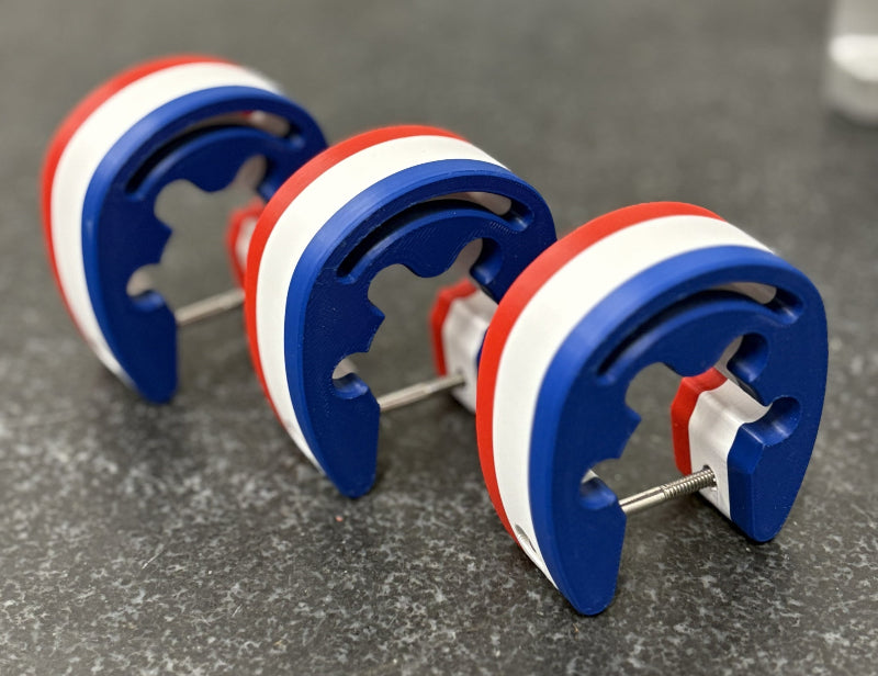 LOWRANCE TRANSDUCER CABLE CLIPS FOR THE LOWER ROTATING SHAFT 1.250 DIA.